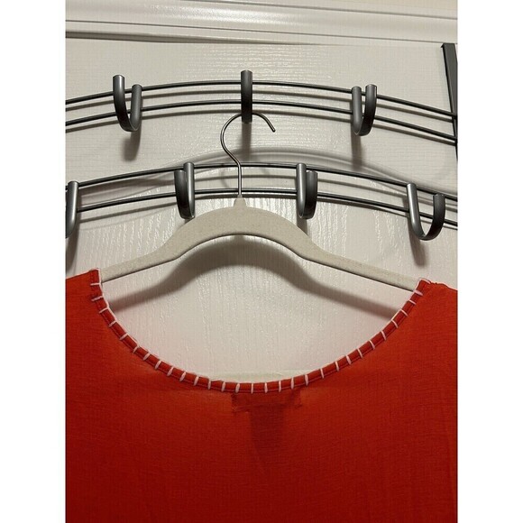 Design History Sleeveless Embroidered Dress Women’s Plus Size 2X Persimmon Tank - Picture 11 of 13